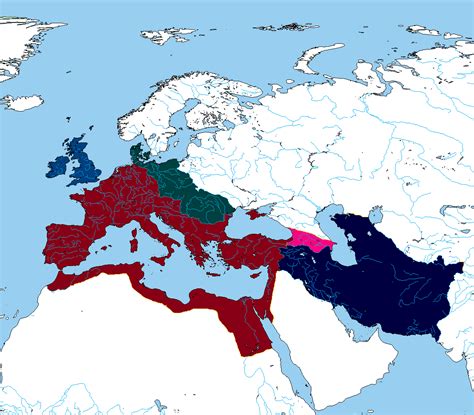 my ideal roman borders amateurish map as well as the kingdoms of Albion ...