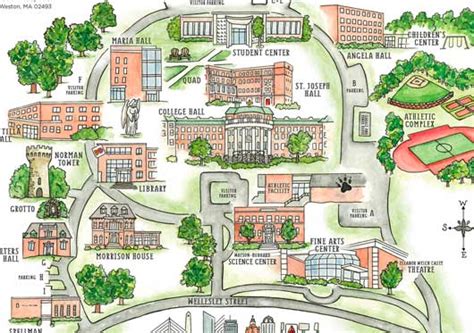 RI College Campus Map