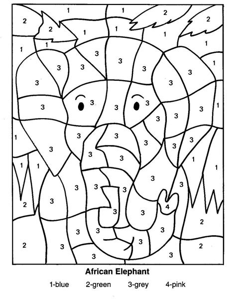 Number Coloring Pages (10) - Coloring Kids