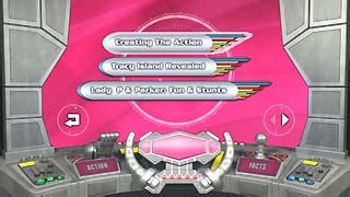 Zeta Minor - Thunderbirds (2004) DVD menu pages