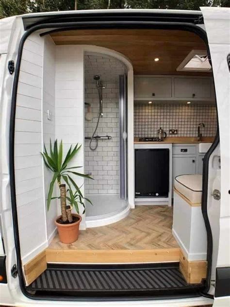 RV & Camping Guides & Reviews » | Van conversion shower, Van home, Van ...