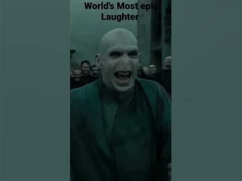 Worlds most epic laugh!!#voldemort #laughing - YouTube