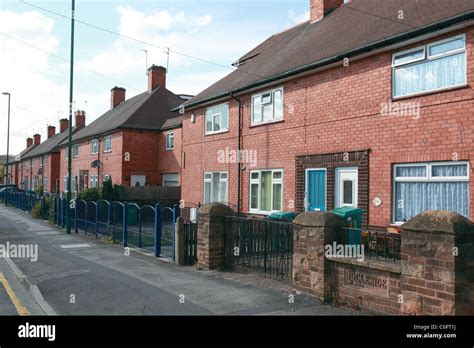 UK Council Houses Stock Photo - Alamy