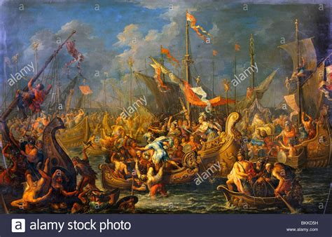 Battle Of Actium Painting at PaintingValley.com | Explore collection of ...