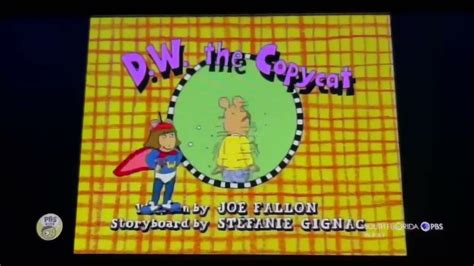 Arthur dw the copycat title card - YouTube