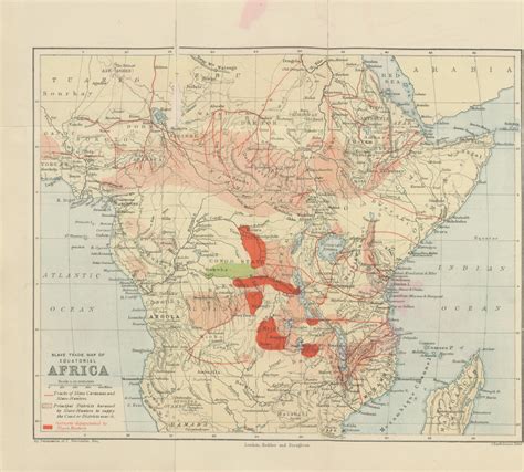 Slave Trade Map of Africa (1888) : r/MapPorn