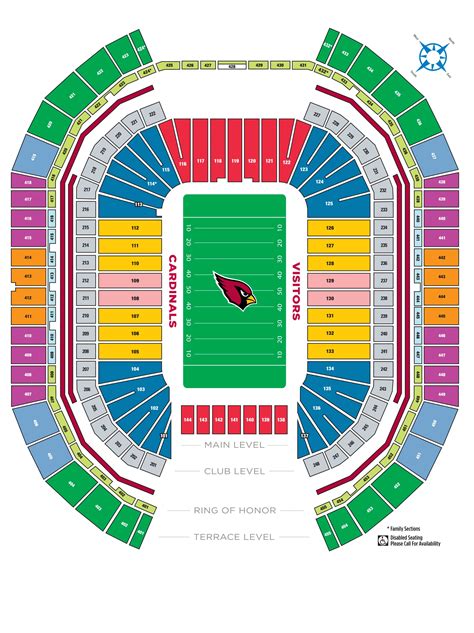 State Farm Stadium Seating Chart - Seating plans of Sport arenas around ...