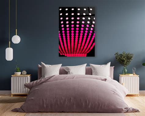 Neon Lights Wall Art Digital Light Trails Decor Modern Music - Etsy