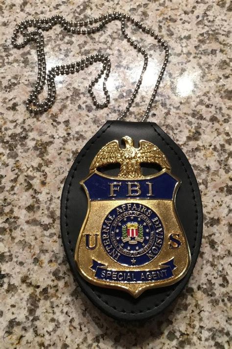 US FBI Internal Affairs Division Special Agent Metal Badge | #1797329755