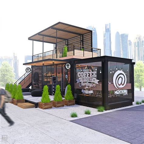 Pin by 종호 박 on Container Cafe, Restaurants | Container coffee shop ...