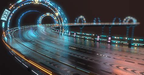 Sci Fi Modular Road | 3D Roadways | Unity Asset Store