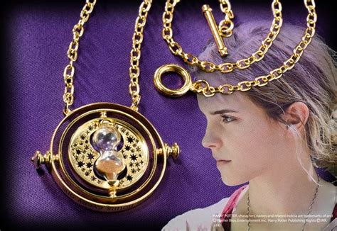 Harry Potter Time Turner Hermione Granger Rotating Necklace W/ Jewelry ...