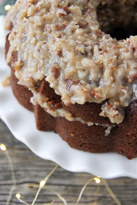 German Chocolate Bundt Cake - A Pretty Life In The Suburbs