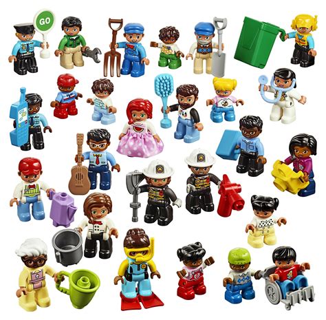 Par Consignation Puéril figurine lego duplo Pathétique creuser Je mange ...