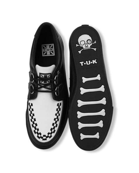 CREEPER SNEAKER CLASSIC B&W TUK SHOES|LA Oveja Negra Shop.