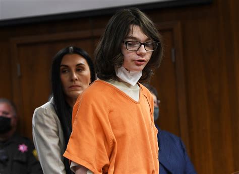 Michigan school shooter Ethan Crumbley, 16, faces life in prison ...