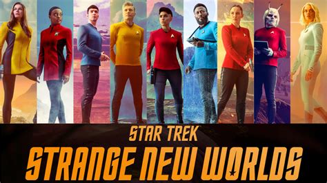 New character posters for Star Trek: Strange New Worlds get you close ...