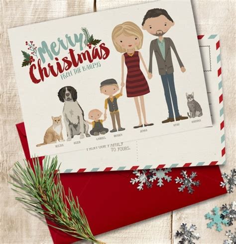 Christmas Card ADD-ON Personalized Holiday Card Custom