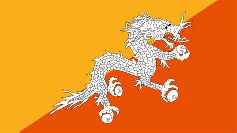 Bhutan Flag - Wallpaper, High Definition, High Quality, Widescreen