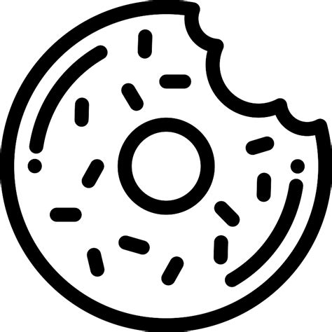 Donut Vector SVG Icon - SVG Repo