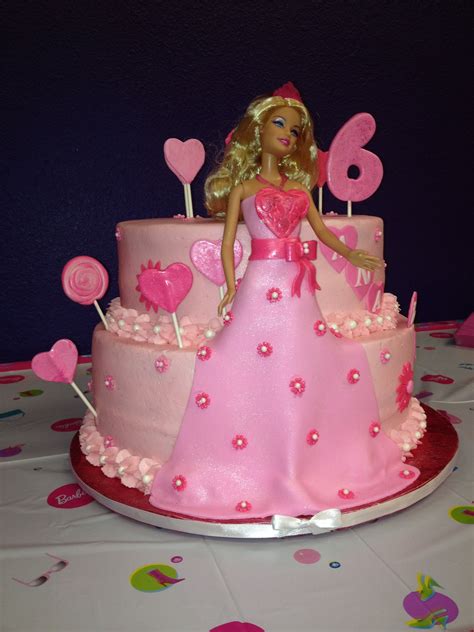 Barbie Birthday Party Cake