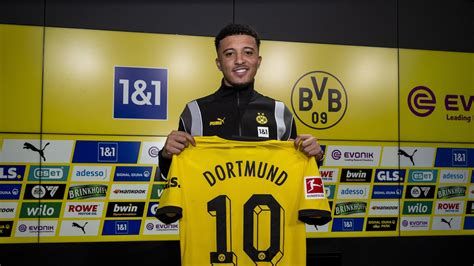 Jadon Sancho completes return to Borussia Dortmund on loan until the ...