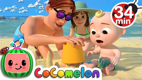 Beach Song + More Nursery Rhymes \u0026 Kids Songs - CoComelon | sim ...