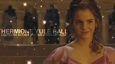 Hermione Yule Ball Scenes [Logoless+1080p] (NO BG Music) - YouTube