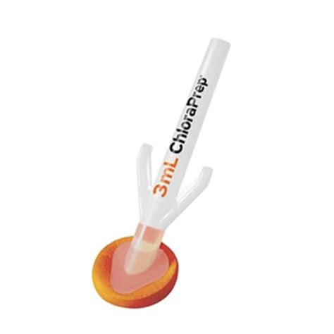 BD ChloraPrep Applicator 3 mL Tinted Hi-Lite Orange - Box of 25