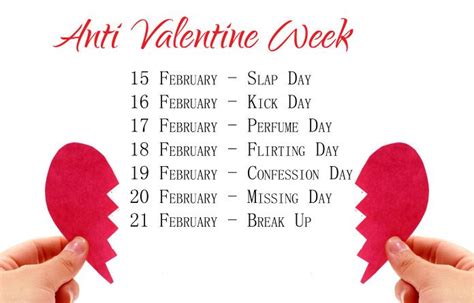 As we know valentine also celebrate after 14th feb and it called anti ...