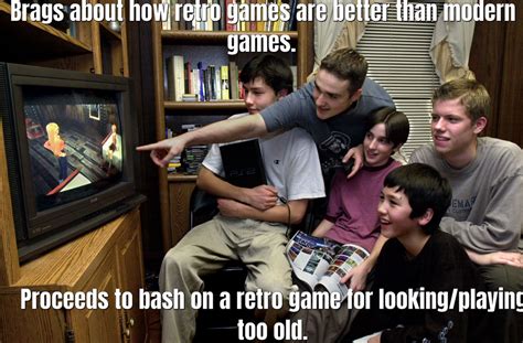 Meme About Retro Gamers by carsolini10 on DeviantArt