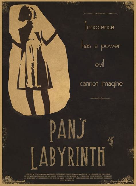 Pan's Labyrinth | Labyrinth quotes, Labyrinth, Labyrinth poster