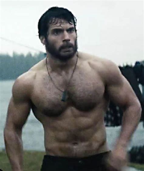 Henry Cavill Man Of Steel Beard