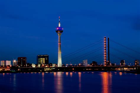 Duesseldorf Skyline | ...my first nightshot... | Michaela | Flickr