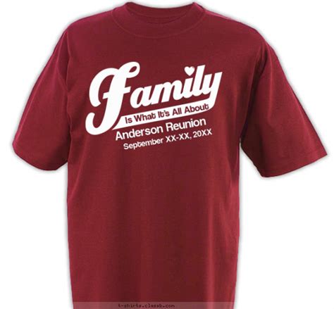 Best Family Reunion T-Shirt Designs | Top 10 - ClassB® Custom Apparel ...