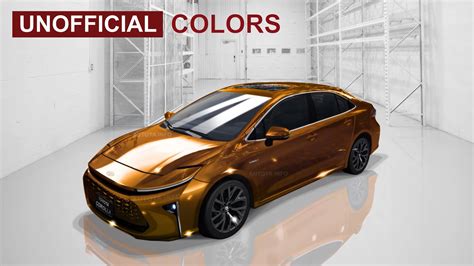 Unofficial 2024 Toyota Corolla Refresh Presents New Exterior and ...