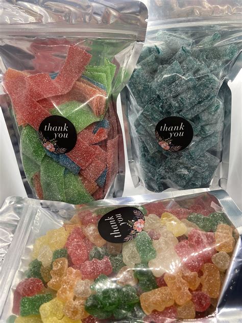 Assorted & Single Flavors Gummies/candies. 1/2 Lb Pouch. 1lb - Etsy