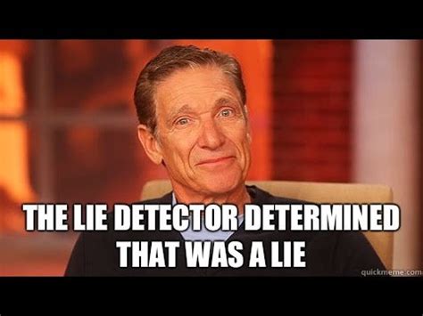 Maury Lie Detector Test