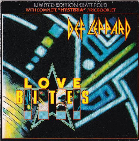 Love Bites | 7" (1988, Limited Edition, Gatefold) von Def Leppard