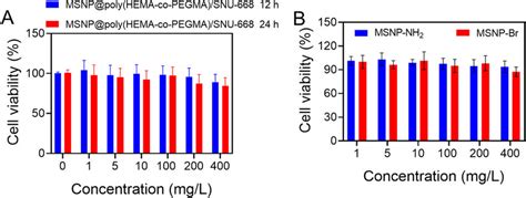 In vitro cytotoxicity of nanoparticles. (A) In vitro cytotoxicity of ...