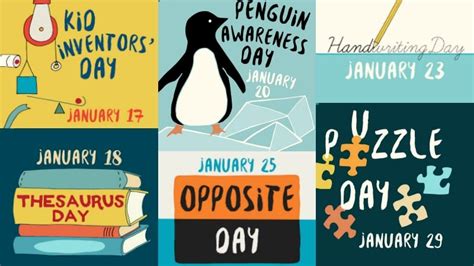 13 Fun January Holidays You'll Want to Celebrate in Your Classroom