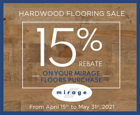 Mirage Hardwood Flooring Sale - Sierra Flooring