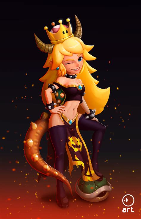 Bowsette Fan Art on Behance