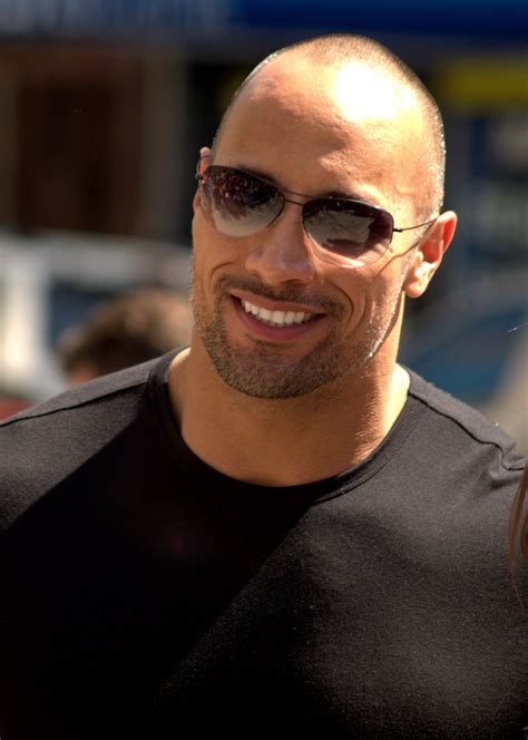 File:Dwayne The Rock Johnson 2009 street portrait.jpg - Wikipedia, the ...