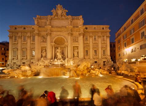 File:Trevi fountain at night.jpg