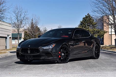 Maserati Ghibli Black Forgiato Flow 001 Wheel | Wheel Front