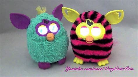 Two Furby Booms Talking to Each Other - Original Hasbro Toys - YouTube