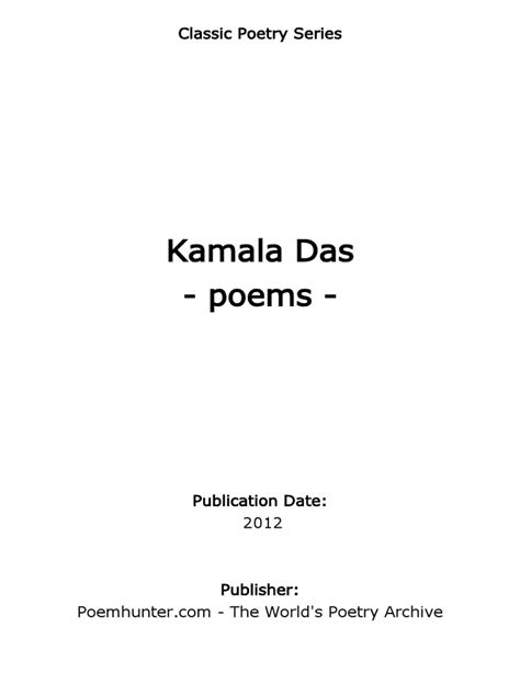 Kamala Das | PDF