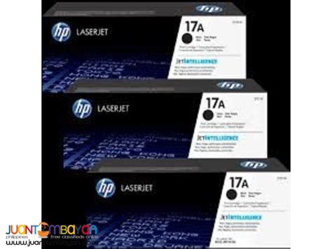 brand new hp 17a toner original free delivery