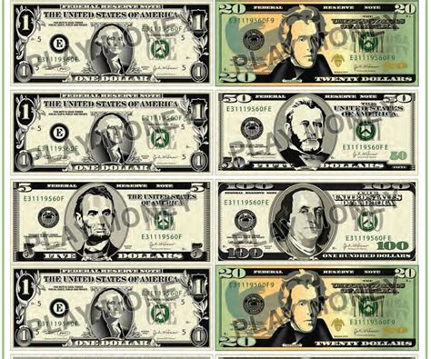 Printable 1000 Dollar Bill